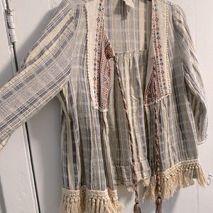 Hippie Tie Tassle Top